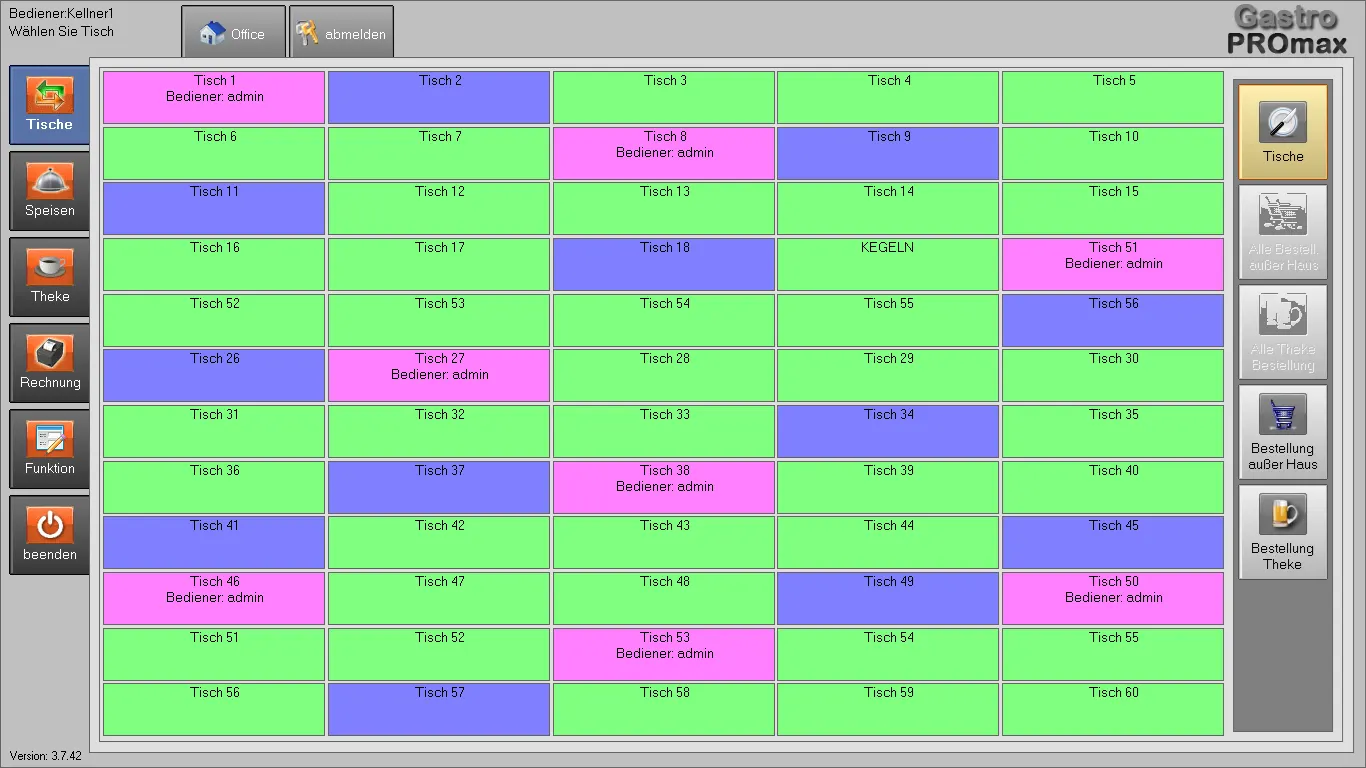 PROmax TSE – Screenshot